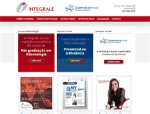 Tablet Screenshot of integralececo.com.br